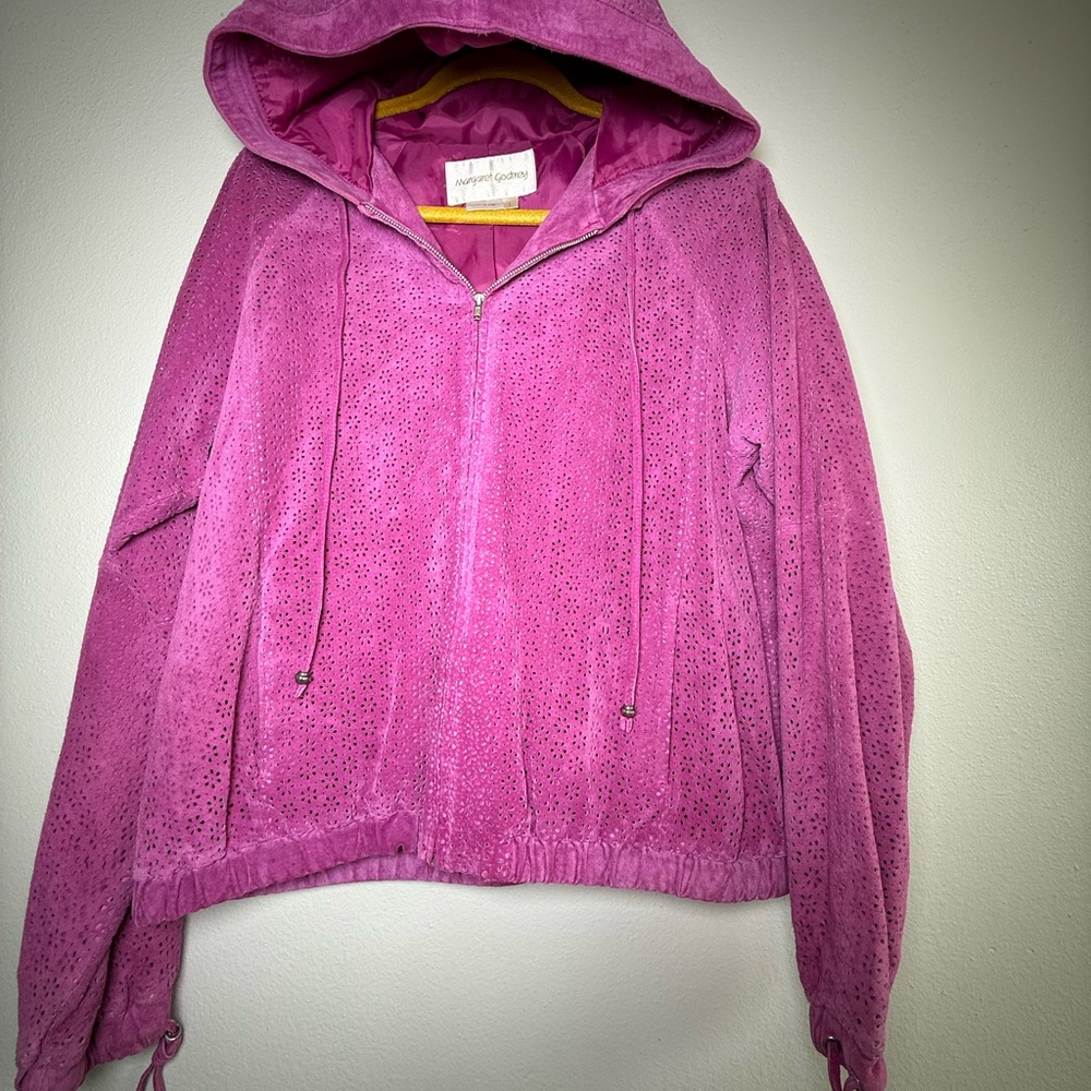 Vintage Margaret Godfrey Lesther Hooded jacket